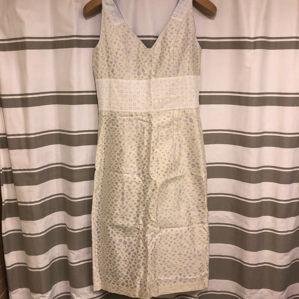 ModCloth sheath dress with lace detail